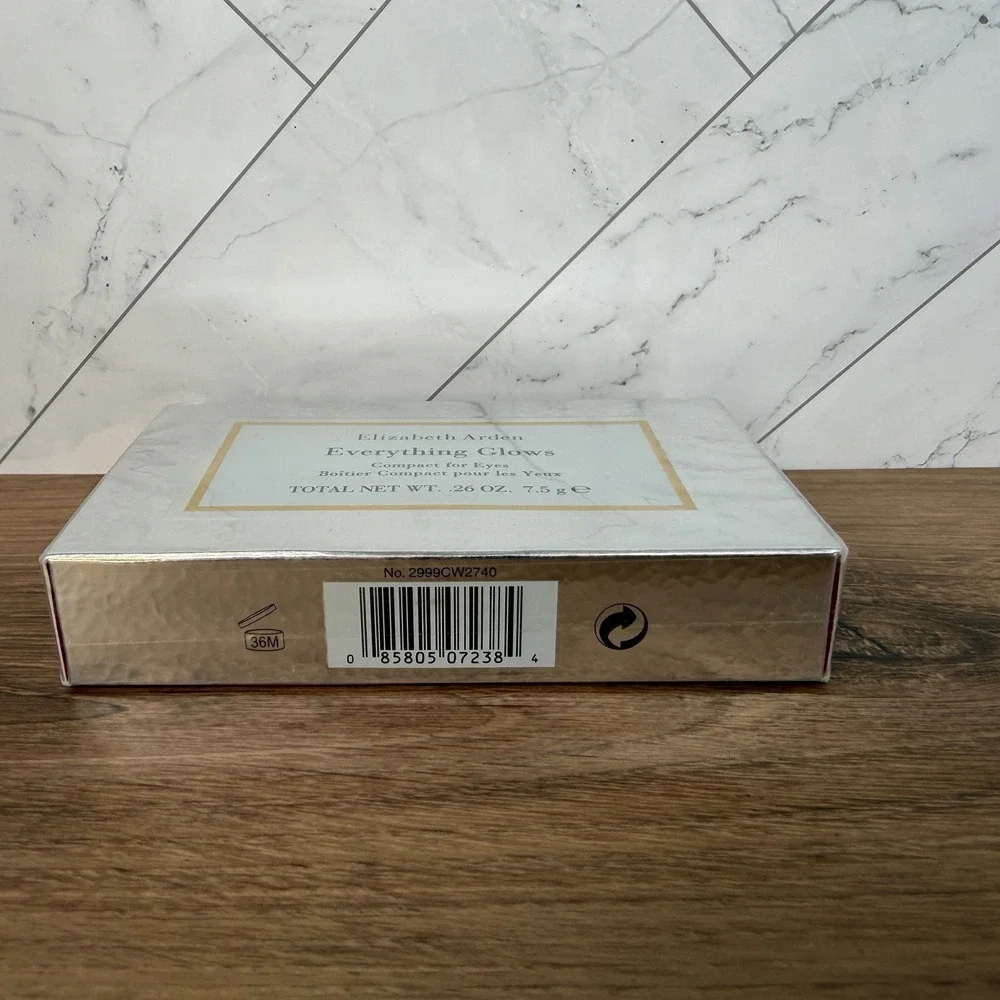 Elizabeth Arden Everything Glows Compact For Eyes Rare Discontinued NIB